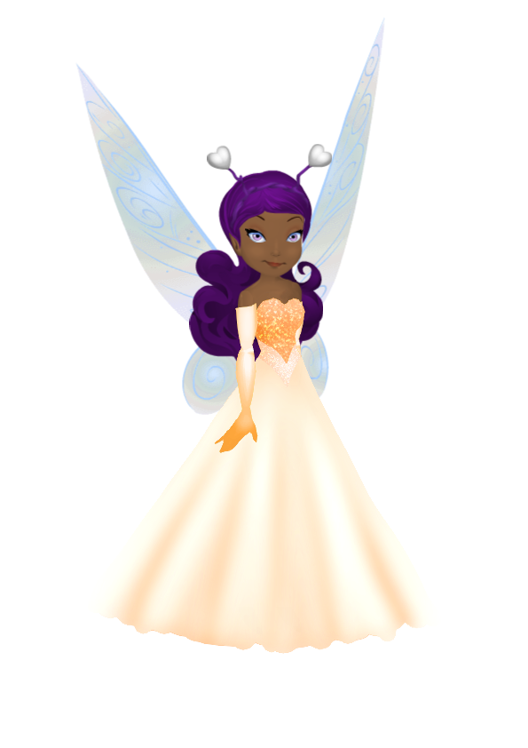 Silver in peachiest gown.png